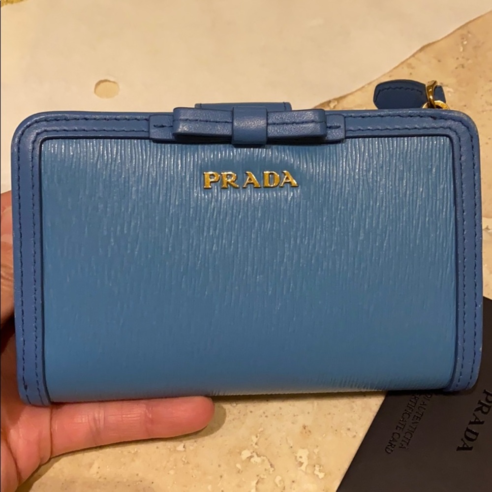Authentic Prada wallet